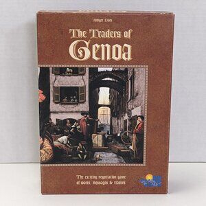 The Traders of Genoa Board Game Rio Grande Games 2001 Unplayed Complete